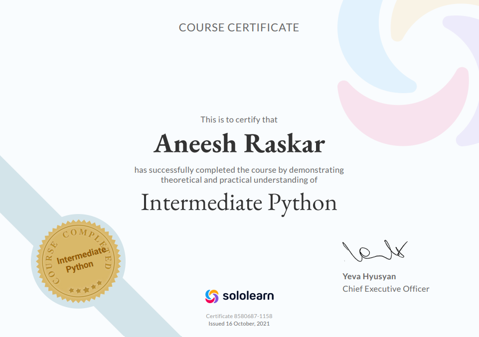 intermediate python